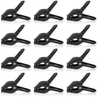 12 Stuks Zware Plastic Achtergrond Lente Klem Stand Houder Clip Voor Fotografie Achtergrond Plaat
