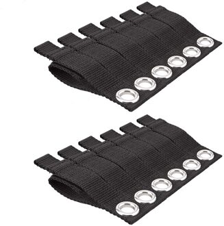 12 Stuks Zware Verlengsnoer Rack Organizer, Klittenband Kabelbinder Voor Opslag Van Draden, slangen, Workshop Gereedschap