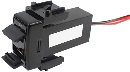 12 V 2.1A Auto Aanstekers Dual Usb-poorten Dashboard Snel Opladen voor telefoon/tablet/GPS voor NISSAN Teana sylphy