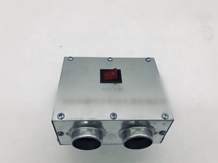 12 V 60 W 100 120 C Auto Anti-Fog Ontdooien Demist Deicing Instant Elektrische Verwarming Kachel Tungsten Fans wswitch 24 V Optioneel