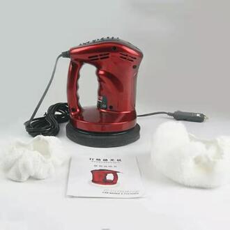 12 V 80 W Elektrische Auto Polijstmachine ortable Elektrische Waxen Polijstmachine Auto Styling Care Sander Tool rood