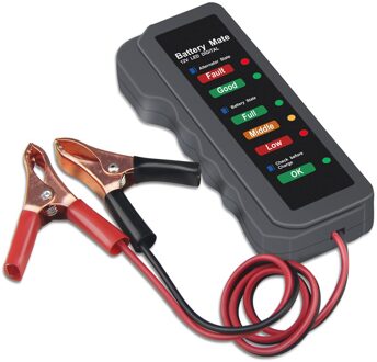 12 V Auto Batterij Tester Voertuig Dynamo Test 12 Volt Batterijen Controleren Diagnostic Tool Voor Auto En Motorfiets Accessoires BM310 Clip