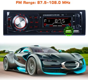 12 v Auto Radio Stereo Bluetooth Draadloze Digitale Media In Dash USB/SD/MMC MP3 Speler FM Radio