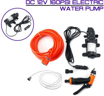 12 V Hoge Druk Membraanpomp Zelfaanzuigende Waterpomp Dc 12 V 160PSI Elektrische Waterpomp Spuit Wasstraat