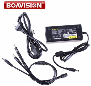 12 Volt Dc 5000mA Voeding Adapter Voor Cctv Camera