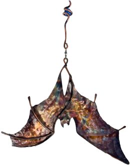 12 "X 7" X 5 "Bat Wind Catcher Sculpturen Tuin Windmolen Tuin Ornament Yards Art Draak Wind catcher Tuin Yard Decoratie