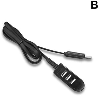 120/30Cm Usb Hub Mini Usb 2.0 3-Port Hub Adapter Splitter Voor Pc Laptop Notebook Ontvanger computer Randapparatuur Accessoires 120cm