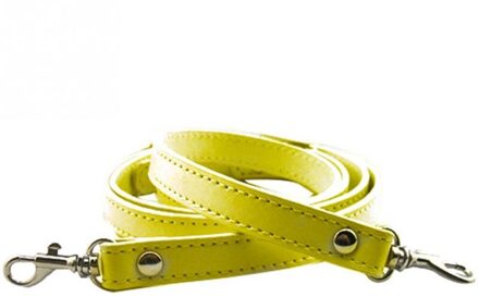 120 Cm Lange Pu Lederen Schoudertas Handvat Diy Purse Strap 5 Kleur Beschikbaar Handtassen Riemen Strap Bag Accessoire Geel