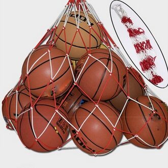 120 cm Voetbal Basketbal Hoepel Mesh Netto 10 Bal Carry Netto Zak Sport Draagbare Bal Volleybal Outdoor Standaard Nylon Draad