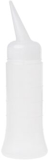 120 ml/260 ml Salon Applicator Meten Plastic Fles Hair Styling Kappers 260ML
