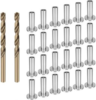 120 Pack Kabel Reling Mouw-T316 Rvs Beschermer Mouwen Voor 1/8 Kabel Reling Draad