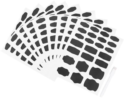 120 Pcs Waterdichte Krijtbord Etiketten Herbruikbare Schoolbord Sticker Milieuvriendelijke Krijtbord Etiketten Stickers Voor Thuis Ki