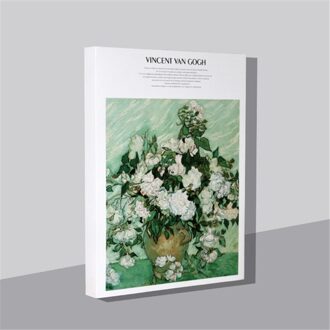 120 Vellen Dikker Beige Papier Schetsboek Student Art Schilderij Tekening Aquarel Boek Graffiti Schetsboek School Briefpapier roos