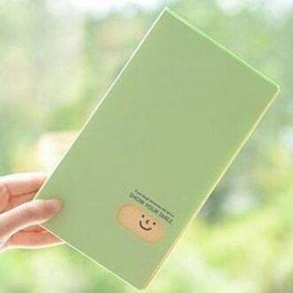 120 Zakken Card Photocard Naam Card ID Houder licht groen