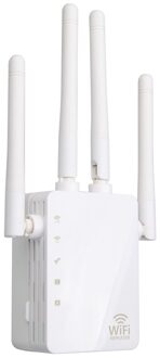 1200Mbps Draadloze Wifi Signaal Extender, 5.8G Dual-Band Thuis High-Power Ap Wifi Router, signaal Repeater Enhancer EU plug