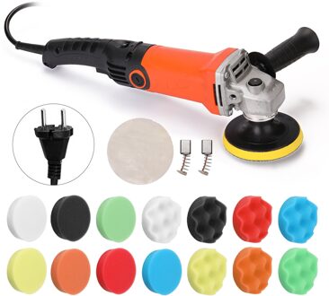 1200W 220V Verstelbare Snelheid Auto Elektrische Polijstmachine Waxen Machine Auto Meubels Polijsten Tool Polijsten Machine size 3