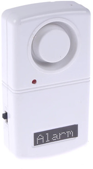 120db Door Window Vibration Shock Glass Break Alarm Siren LED Indicator Home Vibration Alarm Detector Anti-theft Alarm Sensor