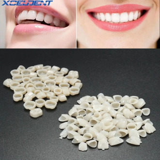 120pcs Dental Materials Mixed Temporary Crown Anteriors Front + Molar Posterior Veneers Teeth Dentist Products