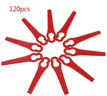 120Pcs for Florabest LIDL FRTA 20 A1 Lidl IAN 282232 Replacement Plastic Cutter Blades for Florabest Grass Trimmer Brushcutter