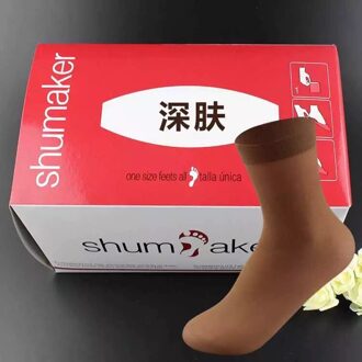 120Pcs Langere Sokken Wegwerp Sokken Goede Elasticiteit Proberen Op Sokken Dozen Sokken 60Pairs khaki