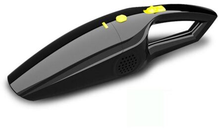 120W Usb Auto Stofzuiger Kleine Draagbare Nat En Droog Tweeërlei Gebruik Handheld Stofzuiger Voor Car Seat uitlaat Tapijt Bekerhouder C zwart