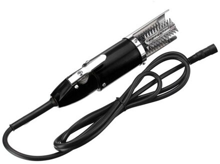 120W Waterdichte Elektrische Vis Schaal Schraper Vissen Scalers Schoon Fish Stripper Remover Cleaner Tool Zeevruchten Opladen Tool EU plug zwart