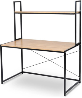 120x60x140cm Modern Desk With Shelf Office Desks Laptop Tables For Home Office Furniture Household Work Study Writing Tables