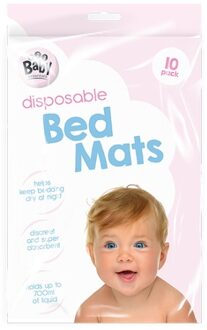 123 Baby Essentials – Wegwerpmatjes voor in bed – 10 stuks