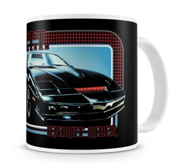 123 Kado koffiemokken Knight Rider mok KITT Multikleur