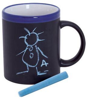 123 Kado koffiemokken Krijt mok blauw