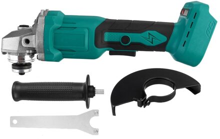 125/100Mm 4 Speed Borstelloze Elektrische Haakse Slijper Slijpmachine Draadloze Diy Houtbewerking Power Tool Voor 18V makita Batterij