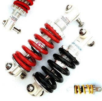 125/150Mm Fiets Schokdemper Thuis Achterwielophanging Mountain Lente Fietsen Vouwfiets Elektrische Auto Achter Lente Shock absorber 125mm (zwart)