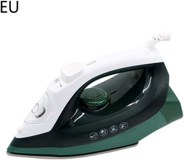 1250W Elektrische Stoomstrijkijzer 3 Speed Passen Voor Kledingstuk Stoomboot Generator Kleren Strijken Zoolplaat groen