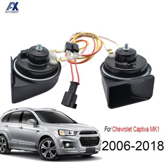 125db 410/510Hz Dual Tone Slak Hoorn Voor Chevrolet Captiva 2006 2007