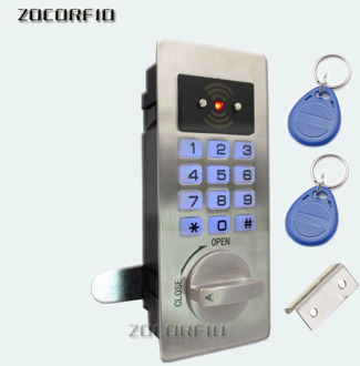 125KHZ EM Stainless steel Panel Digital Electronic Intelligent Password Keypad Number Cabinet Door Code Lock