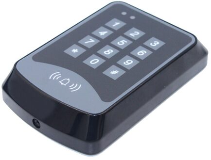 125Khz Rfid Proximity Card Toetsenbord Toegangscontrole Systeem Apparaat Machine Rfid Kaartlezer Deurslot Systeem 1000 Gebruiker Keyfobs cover KU03 toegang controle