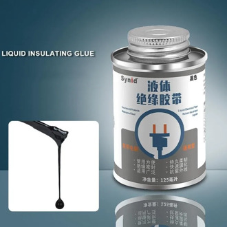 125ml Liquid Insulation Tape Liquid Insulation Electrical Tape Paste Waterproof Anti-UV Fast Dry