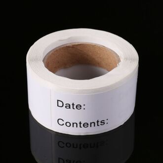 125Pcs/Roll Home Keuken Voedsel Opslag Labels Koelkast Vriezer Sticker Diy