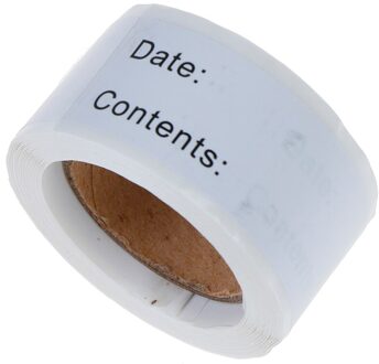 125Pcs Voedsel Opslag Labels Koelkast Vriezer Labels Label