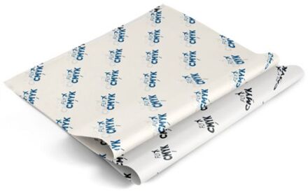 125x vellen vloeipapier bedrukken - luxe & herkenbaar inpakpapier (125 st) drukken