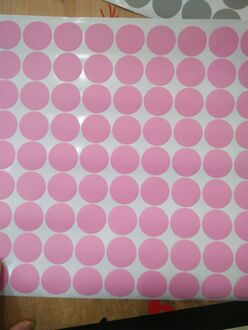 126 Polka Dot Muurstickers Goud Muurtattoo Meisje Nursery Decor Muursticker Au Roze