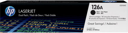 126A Toners Zwart Duo Pack