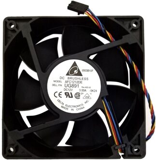 12Cm Geweld Mieren S7 S9 Computer Cpu Koelventilator 6000Rpm Cooling Fan Vervanging 4-Pin Connector Voor antminer Bitmain S7 S9