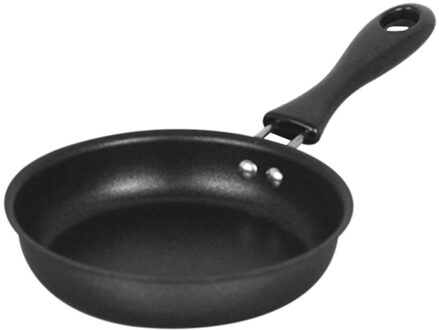 12Cm Mini Ei Koekenpan Non-stick Omelet Ontbijt Vlakke Bodem Pan Zuiver Ijzer Home Kitchen Tool Minder sticky Pot
