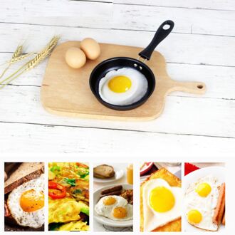 12Cm Mini Koekenpan Kleine Non-stick Coating Vaatwasmachinebestendig Duurzaam Draagbare Lichtgewicht Multifunctionele ei Omelet