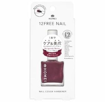 12FREE Nail Polish FN-105 Burgundy Berry