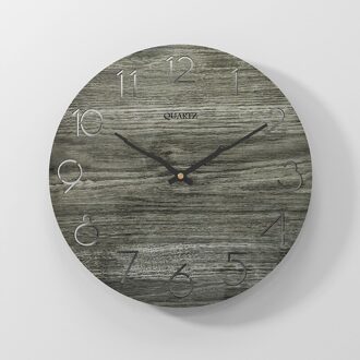 12Inch Nordic Houten 3D Wandklok Hollow Creatieve Muur Art Decor Keuken Wandklok Nummer Opknoping Horloge Thuis decoratie