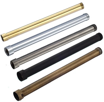 12inch Shower Faucet Extension Tube Bar for Shower Set Shower Rod Extension Pipe G3/4" Bathroom Accessories