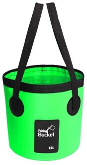 12L/20L Vissen Emmer Opvouwbare Emmer Zak Outdoor Handig Reizen Outdoor Water Opbergtas Vissen Opbergtas Draagtas B20