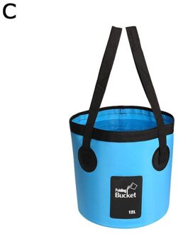 12L/20L Vissen Emmer Opvouwbare Emmer Zak Outdoor Handig Reizen Outdoor Water Opbergtas Vissen Opbergtas Draagtas C12